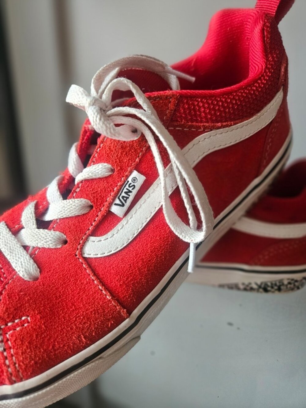 Red Vans Sneakers